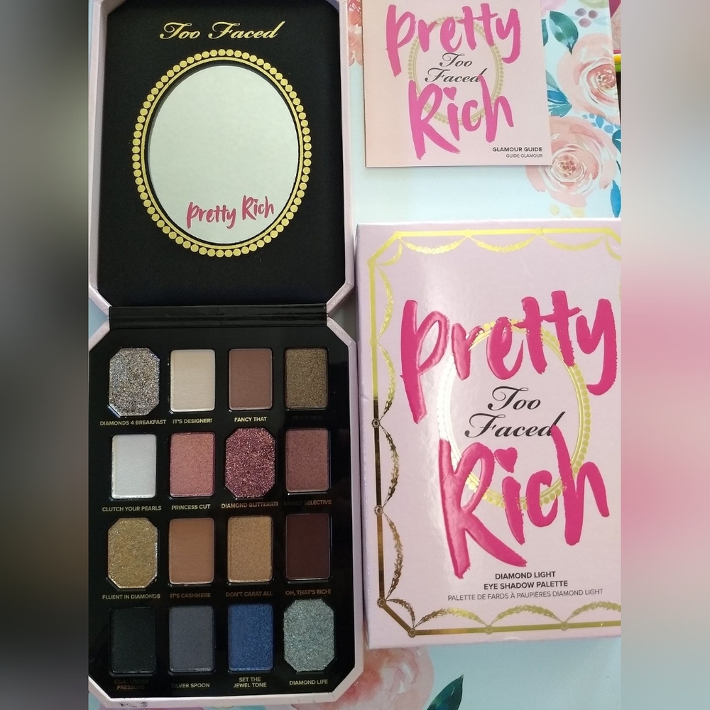 Brand New Too Faced Pretty Rich Eyeshadow Palette